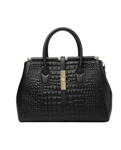 Leather Allmatch Ladies Middleaged Mother Tote Bag New Fashionable Atmospheric First Layer Cowhide Handbag Women