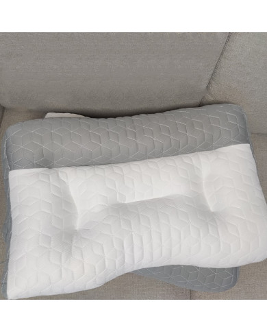 Partition Sleep Aid Antitraction Pillow Soybean Fiber Cervical Pillow Core Knitted Household Student Dormitory Pillow