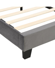 Polsterbett 140200 mit Lattenrost und Kopfteil Jugendbett fr Erwachsene  Polsterbett 140200 mit Lattenrost und Kopfteil Jugendbett fr Erwachsene